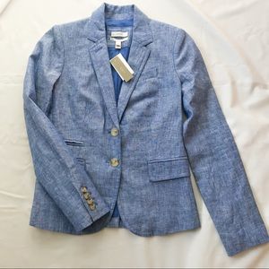 J. Crew Blue Schoolboy Blazer 0 XS NWT!
